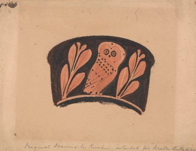 Owl, After an Attic Kantharos by John Ruskin