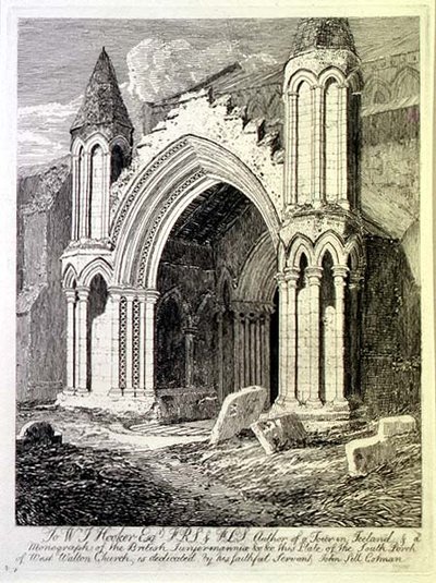 The South Porch of West Walton Church, plate 33 from 