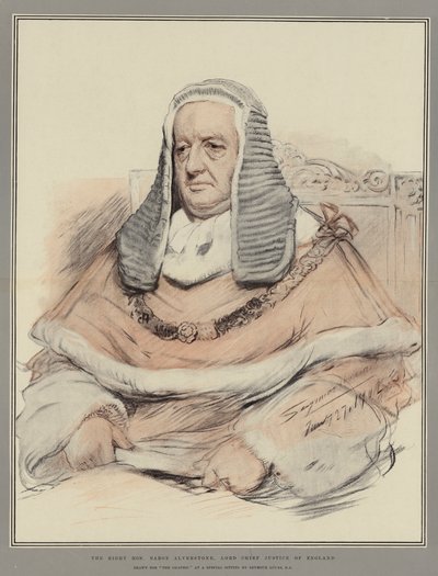 Baron Alverstone, Lord Chief Justice of England by John Seymour Lucas
