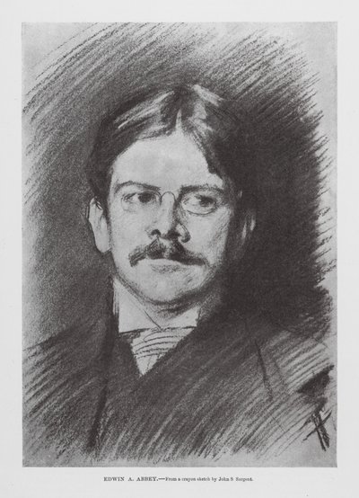 Edwin A Abbey by John Singer (after) Sargent