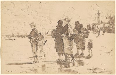 Setting Out to Fish by John Singer Sargent