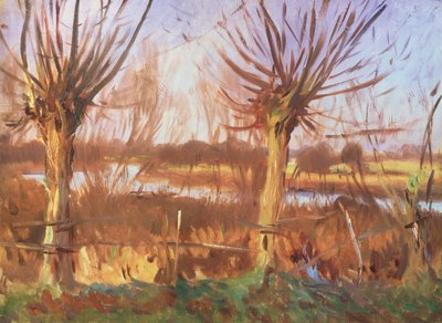 Landscape with trees, Calcot-on-the-Thames by John Singer Sargent