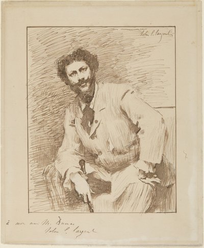 Portrait of Carolus-Duran by John Singer Sargent