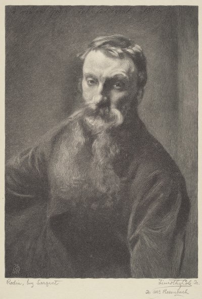 Rodin by John Singer Sargent