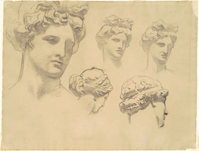 Studies for Apollo and the Muses, c. 1921 by John Singer Sargent