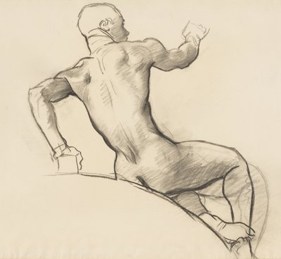 Study for Cartouche over Music, Rondel, Rotunda, Museum of Fine Arts, Boston by John Singer Sargent