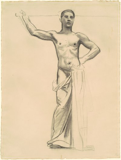 Study of Apollo for "Apollo and the Muses" by John Singer Sargent