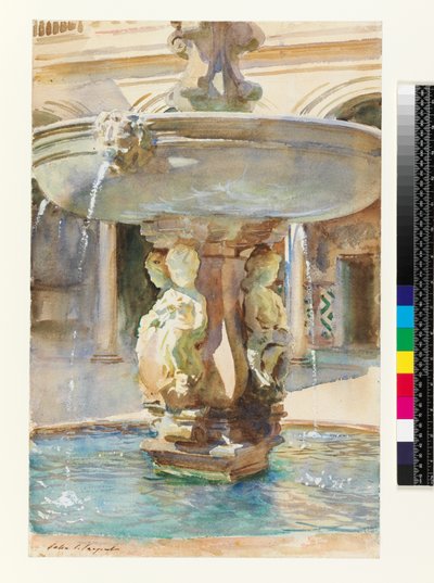 The Spanish Fountain by John Singer Sargent