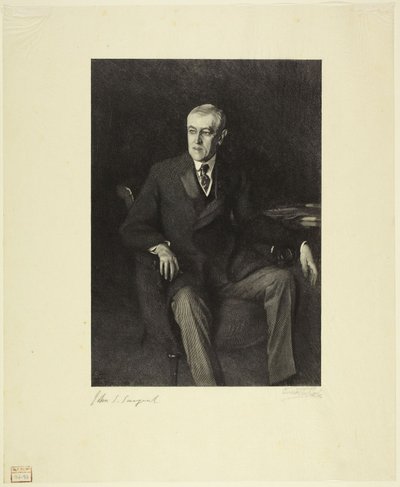 Woodrow Wilson by John Singer Sargent