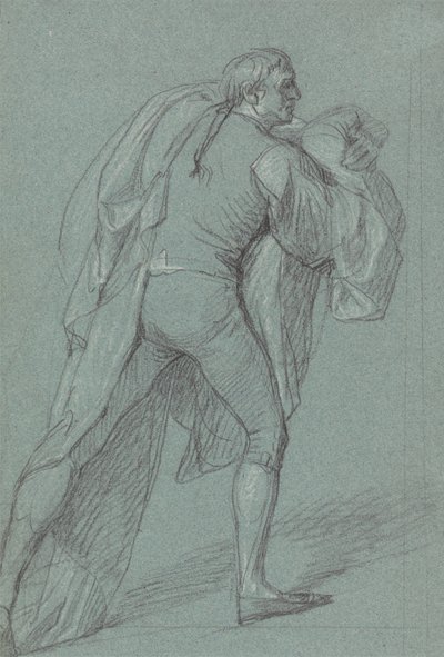 Figure Study for the Painting of the Victory of Lord Duncan: Study for Sailor Bearing the Dutch Flag by John Singleton Copley