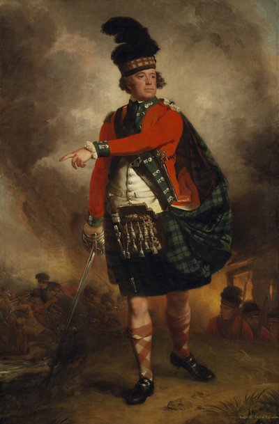 Hugh Montgomerie, 12th Earl of Eglinton, 1739 - 1819. Soldier; Lord Lieutenant of Ayrshire by John Singleton Copley