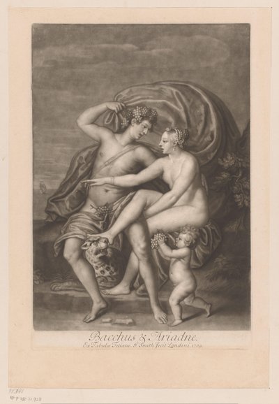 Bacchus Finds Ariadne on Naxos by John Smith