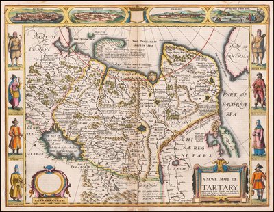 Map of Tartary by John Speed by John Speed