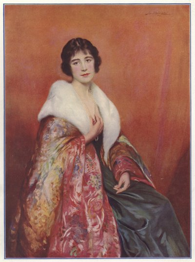 The Bride: Lady Elizabeth Bowes-Lyon by John St. Helier Lander