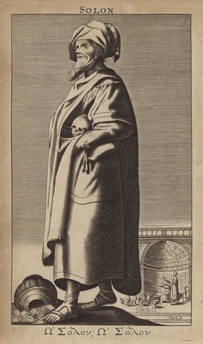 Solon, Athenian statesman, lawmaker and poet by John Sturt
