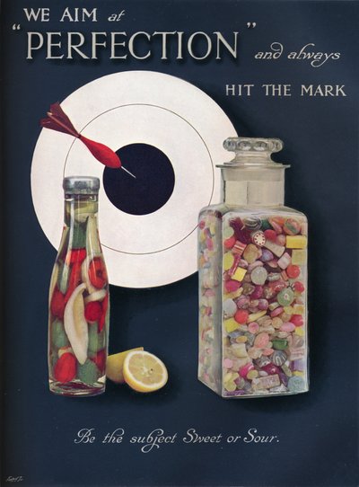 We Aim at Perfection and Always Hit the Mark, 1907 by John Swain and Son