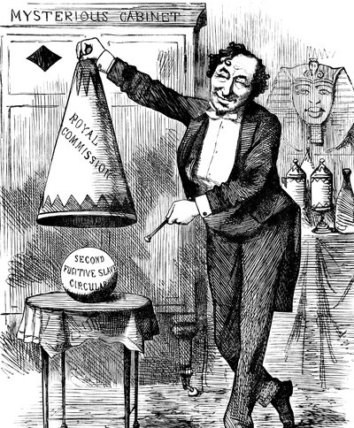 Benjamin Disraeli by John Tenniel