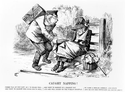 Caught Napping!, illustration from 