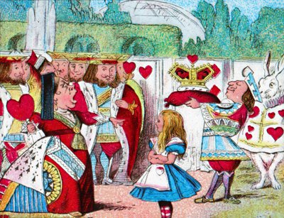 Off with Her Head! Alice and Her Red Queen by John Tenniel