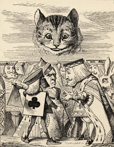 The King of Hearts arguing with the Executioner, from 