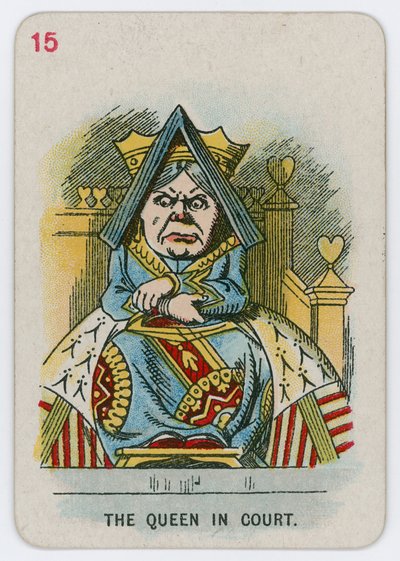 The Queen in Court by John Tenniel