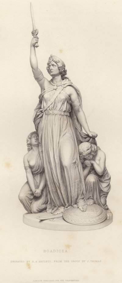 Portrait of Queen Boadicea by John Thomas