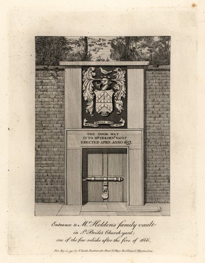 Entrance to Mr by John Thomas Smith