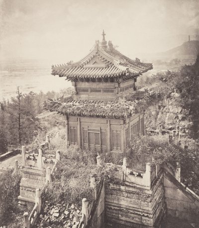 Bronze Temple, Wan-Show-Shan by John Thomson