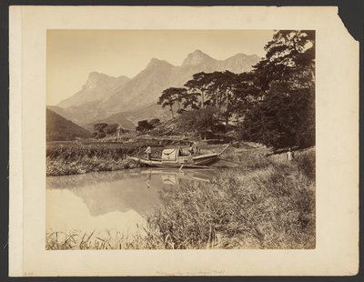 Figures on a Sampan by John Thomson