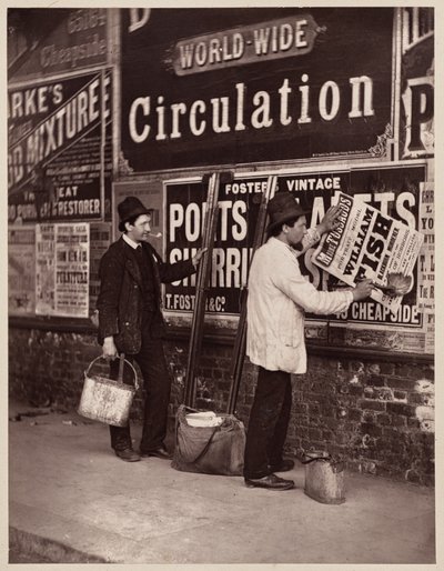 Street Advertising by John Thomson