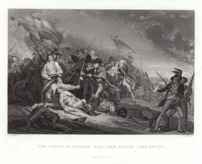 Battle of Bunker Hill by John Trumbull