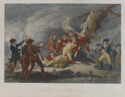 Death of General Montgomery, 1775 by John Trumbull