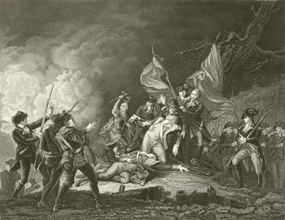 The Death of General Montgomery by John Trumbull