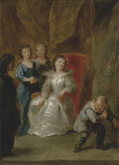 A Scene from Don Quixote by John Vanderbank