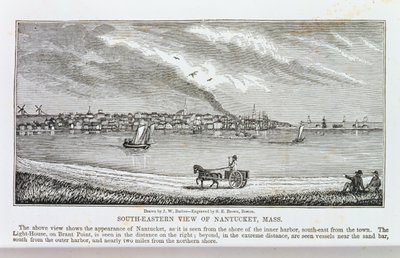 South-Eastern View of Nantucket from 