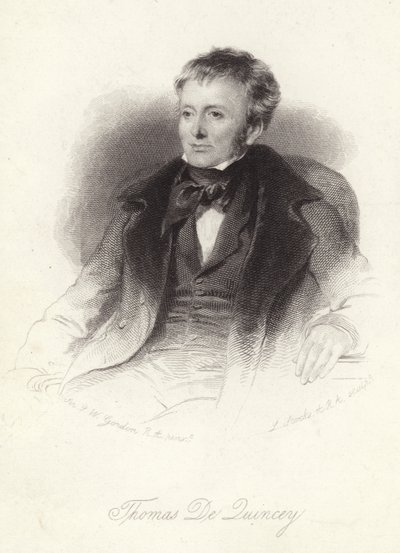 Thomas de Quincey by John Watson Gordon
