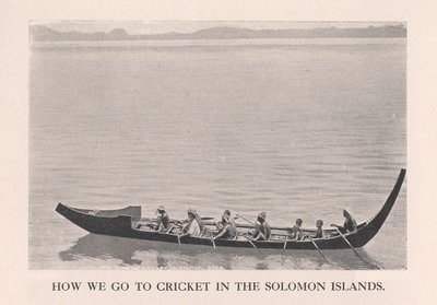 How We Go to Cricket in the Solomon Islands by John Watt Beattie