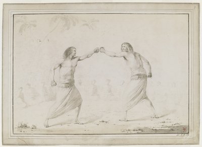 Two Men Boxing by John Webber