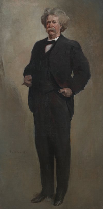 Samuel L. Clemens Mark Twain by John White Alexander