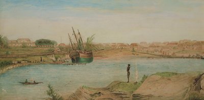 Sydney Cove, Head of the Cove, 1808 by John William Lewin