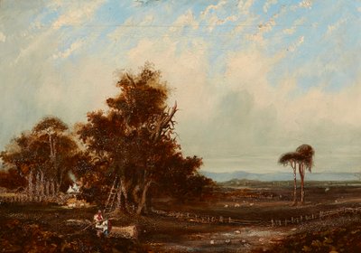 Conversing Over a Branch by John Wilson Ewbank