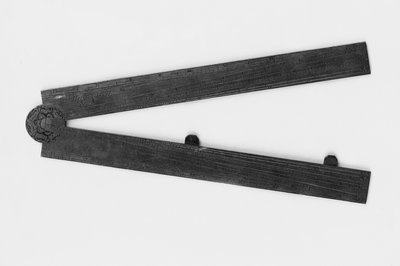 Sector Engraved with a Rose, an Hour Scale, and Incline Scale and Scales for Latitude, Chords, Tangents, Sines and Others by John Worgan