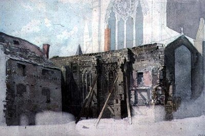 An Architectural Sketch by John Wykeham Archer
