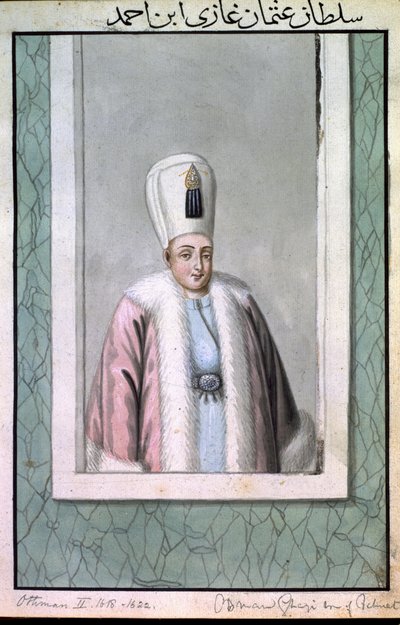 Othman (Osman) II, Sultan 1618-22, from 