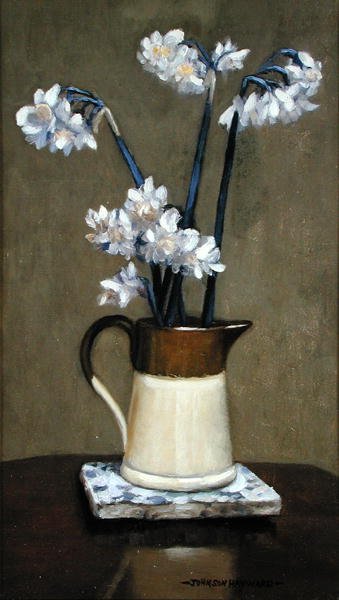 A Jug of Daffodils by Johnson Hayward