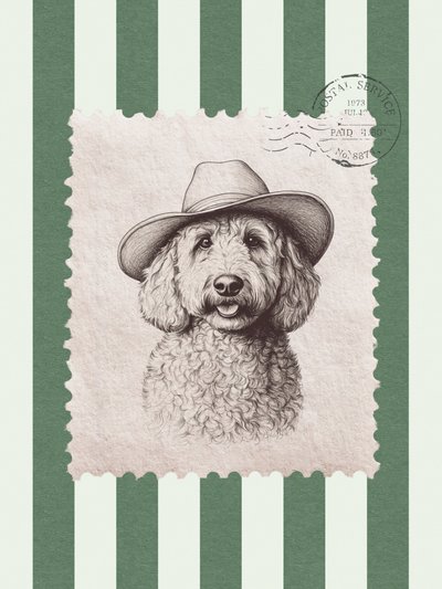 Cowboy Hat Doodle by Jolly and Dash
