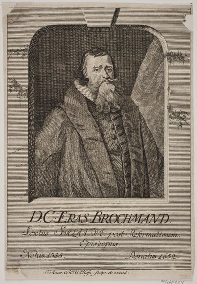 Bishop Jesper Rasmussen Brochmand by Jonas Haas