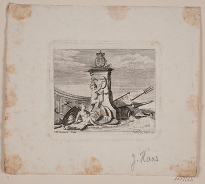 Vignette with Two Genies by Jonas Haas