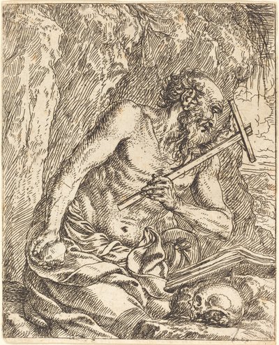 Saint Jerome Penitent by Jonas Umbach