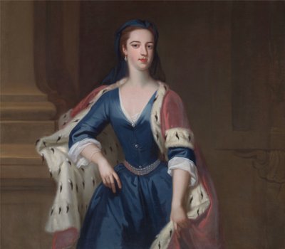 Lady Anne Cavendish (daughter of Elihu Yale?) by Jonathan Richardson